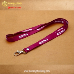 dây đeo bảng tên gắn móc kim lọa in theo yêu cầu