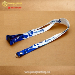Dây đeo bảng tên in logo gắn khóa an toàn