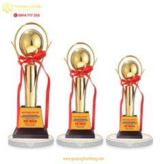 Cúp bóng đá kim loại - in logo theo yêu cầu - 201