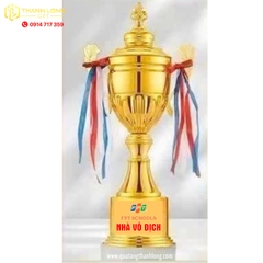 Cúp bóng đá kim loại - in logo theo yêu cầu - 6622