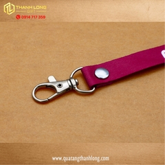 dây đeo bảng tên gắn móc kim lọa in theo yêu cầu