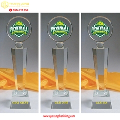 Cúp pha lê pickleball