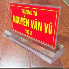Bảng chức danh mica