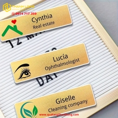 Bảng Tên Nhân Viên Cao Cấp Tạo Dấu Ấn Chuyên Nghiệp Và Đẳng Cấp