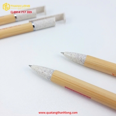 Bút Bi Vỏ Tre BP7001 In Logo Theo Yêu Cầu