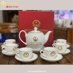 Bộ ấm chén sứ Bộ Công Thương