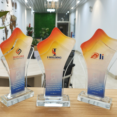 Cúp Pha Lê Vinh Danh Thành Tựu Cao Cấp