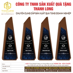 Cúp Pha Lê Áp Gỗ