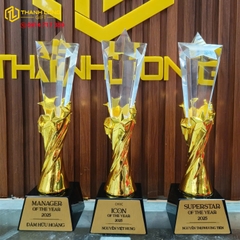 Cúp Pha Lê Ngôi Sao Tôn Vinh Thành Công
