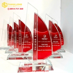 Cúp Pha Lê Cánh Buồm Sang Trọng