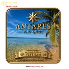 Nam châm dán tủ lạnh khách sạn Antares tặng khách hàng