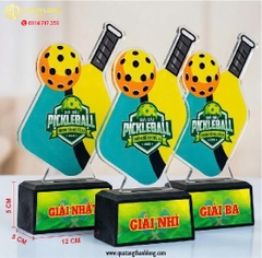 Cúp pickleball - in theo yêu cầu