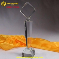 Cúp Pha Lê Hình Thoi Vuông