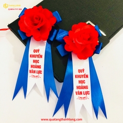 Hoa Vải Cài Áo Cao Cấp - In Theo Yêu Cầu