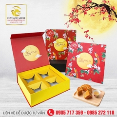 Hộp Bánh Trung Thu Nắp Lật Nam Châm