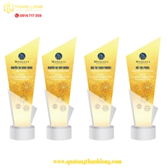 Cúp Pha Lê Đế Tròn