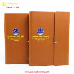 Sổ Bìa Da In Theo Yêu Cầu - Quà Tặng Đại Hội