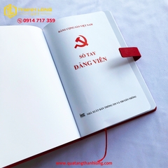 Sổ da cao cấp Đảng Viên