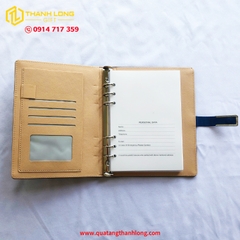 Sổ Da Cao Cấp In Logo Theo Yêu Cầu