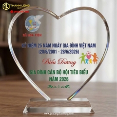 Kỷ niệm chương trái tim ngày gia đình Việt Nam