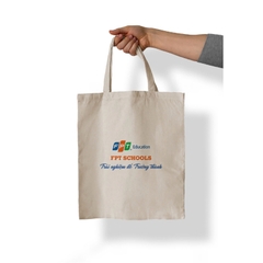 Túi vải canvas in logo theo thương hiệu