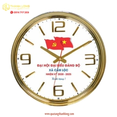 Đồng hồ in logo đại Hội