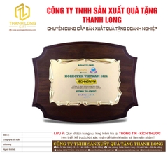 Bảng Vinh Danh Gỗ Đồng Cao Cấp - in nội dung theo yêu cầu
