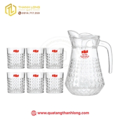 Bộ ly ấm thủy tinh