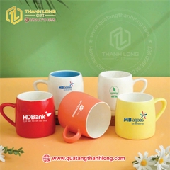 Ly sứ màu in logo