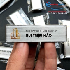 Bảng Tên Nhân Viên Giá Rẻ - Thiết Kế Theo Yêu Cầu