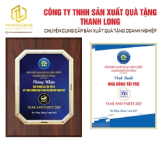 Bảng vinh danh màu xanh