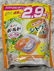 GELL BALL TÚI- Viên giặt 33v (vàng)(thùng 9)