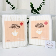 NATURAL -  Bông Tẩy Trang 3 Lớp Natural cotton pads ( COMBO 4 )