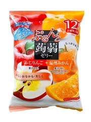 Thạch Orihiro vị táo và quýt (20gx12 cái) - Hàng Nhật nội địa