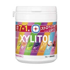 Kẹo cao su Lotte Xylitol 7+1 vị trái cây 133g