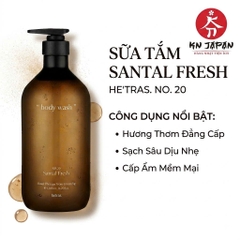 HETRAS - Tắm nước hoa SENTAL FRESH 1013ml (NO.20)