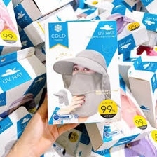 MŨ KT UV MÀU GHI XÁM