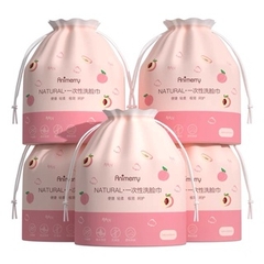 Animerry - Khăn Giấy Khô Lau Mặt Cotton  (Dạng Cuộn) (combo 4 )