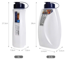 Bình Nước Nhựa Nhật Bản –   Loại 2.1L