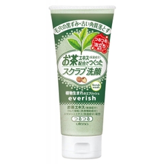 UTENA - Sữa rửa mặt tẩy da chết trà xanh