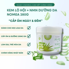 Kem dưỡng da lô hội Nomea Aloe & NMN Nhật Bản 280g