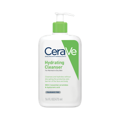 CERAVE HYDRATING FACIAL CLEANSER/ SỮA RỬA MẶT LÝ TƯỞNG CHO DA THƯỜNG- DA KHÔ- DA NHẠY CẢM