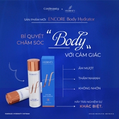 HYDRINITY ENCORE BODY HYDRATOR: Tinh Chất Dưỡng Thể Chuyên Sâu - Giải Pháp Nâng Cấp Da Cơ Thể Toàn Diện