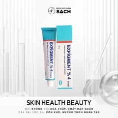 EXPIGMENT 4% KREM: Giải Pháp Hỗ Trợ Mờ Nám, Dưỡng Da Trắng Sáng Mạnh Mẽ