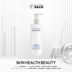 SKINMTX LUMI CLEANSING MILK - Sữa Rửa Mặt Dạng Kem Hỗ Trợ Làm Sáng Da