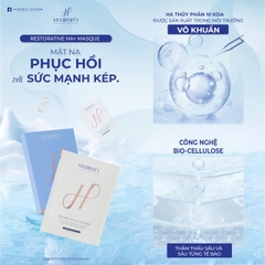 Hydrinity Restorative HA+ Masque: Mặt Nạ Phục Hồi Cao Cấp - "Lớp Da Thứ Hai" Tái Sinh Làn Da Tổn Thương