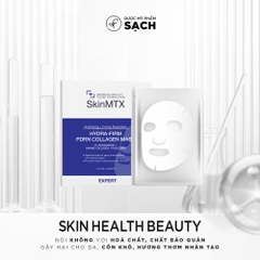 SKINMTX HYDRA-FIRM PDRN COLLAGEN MASK: Mặt Nạ Hydrogel Cao Cấp Tái Sinh Làn Da Căng Mọng, Sáng Khoẻ