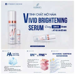 HYDRINITY VIVID BRIGHTENING SERUM: Tinh Chất Làm Sáng Da & Cấp Ẩm Vượt Trội Với Công Nghệ RPH™ Độc Quyền