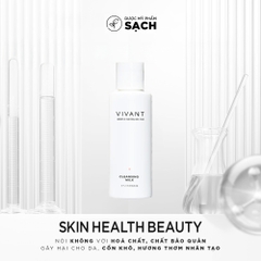 Vivant Cleansing Milk Gentle Non-Drying Cleanser: Sữa Rửa Mặt Dưỡng Ẩm Dịu Nhẹ Cho Làn Da Khô, Nhạy Cảm