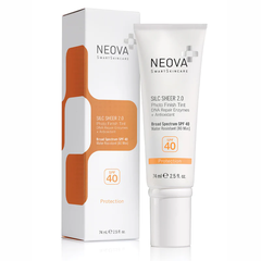 NEOVA SILC SHEER 2.0 PHOTO FINISH TINT SPF 40/ KEM CHỐNG NẮNG PHỤC HỒI DA- CHE KHUYẾT ĐIỂM TỰ NHIÊN